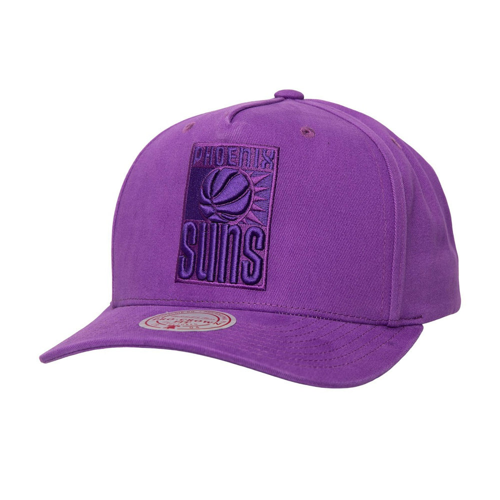 Phoenix Suns Washed Out Tonal Logo Snapback Hat Purple | Mitchell & Ness online
