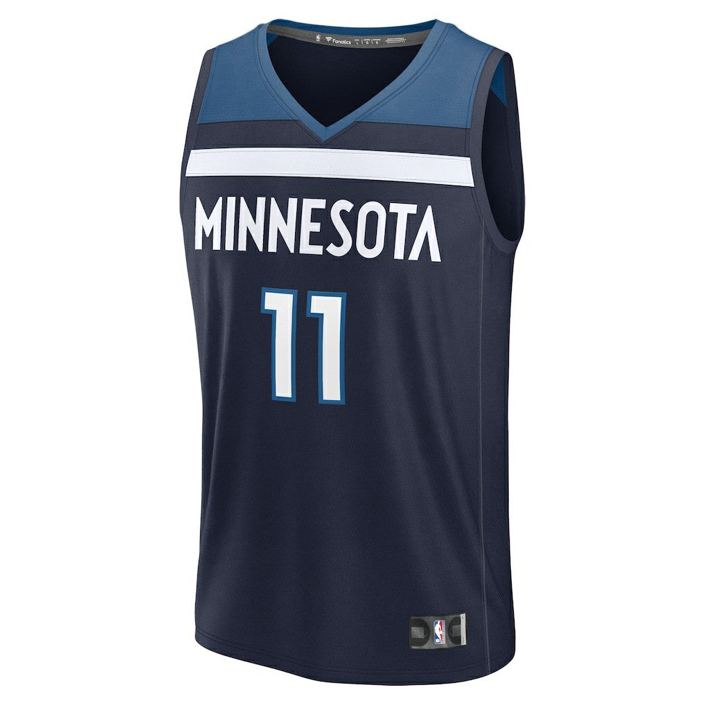 Naz Reid Minnesota Timberwolves Fast Break Replica Player Jersey Icon Edition Navy | Fanatics Lifestyle