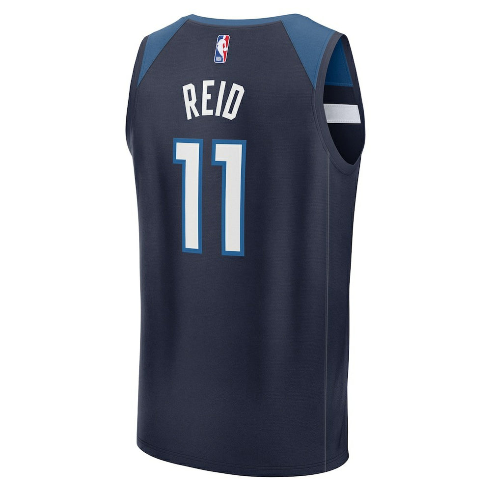 Naz Reid Minnesota Timberwolves Fast Break Replica Player Jersey Icon Edition Navy | Fanatics Lifestyle