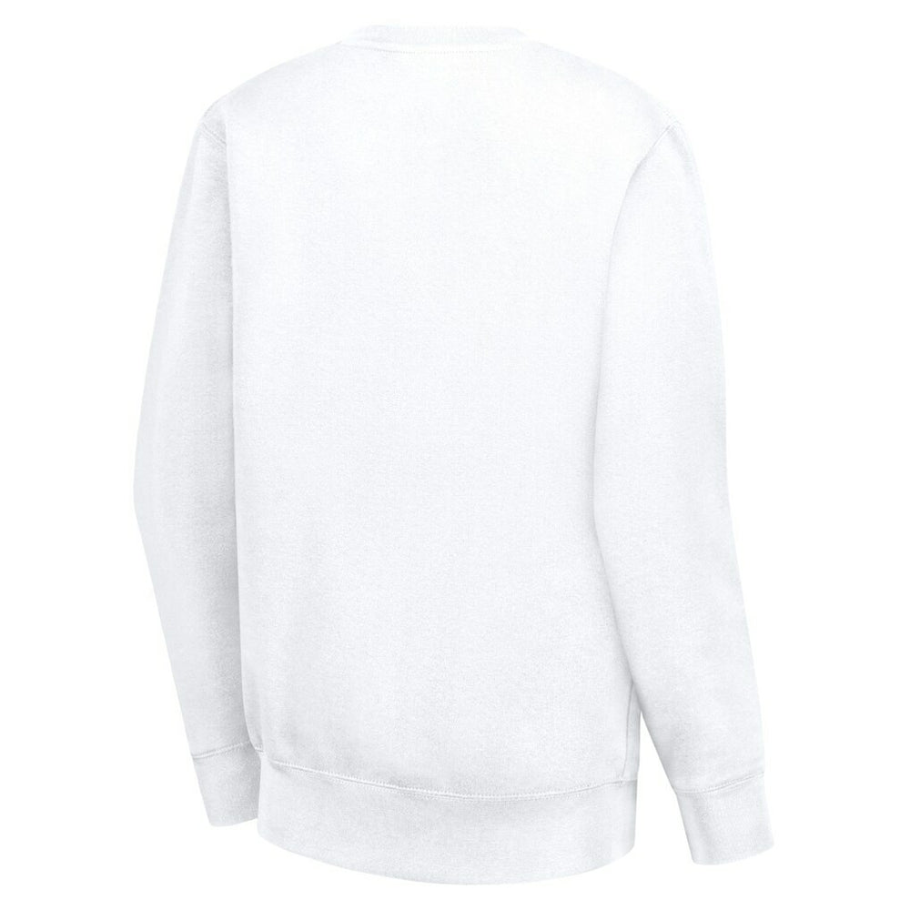 Green Bay Packers G-III 4Her by Carl Banks Women's Leopard Heart Pullover Sweatshirt White
