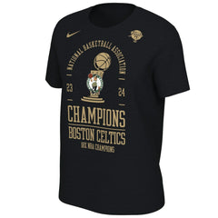 Boston Celtics Women's 18-Time NBA Finals Champions Locker Room T-Shirt Black | Nike Near Me