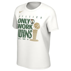 Boston Celtics Women's 2024 NBA Finals Champions Celebration Parade T-Shirt White | Nike outlet