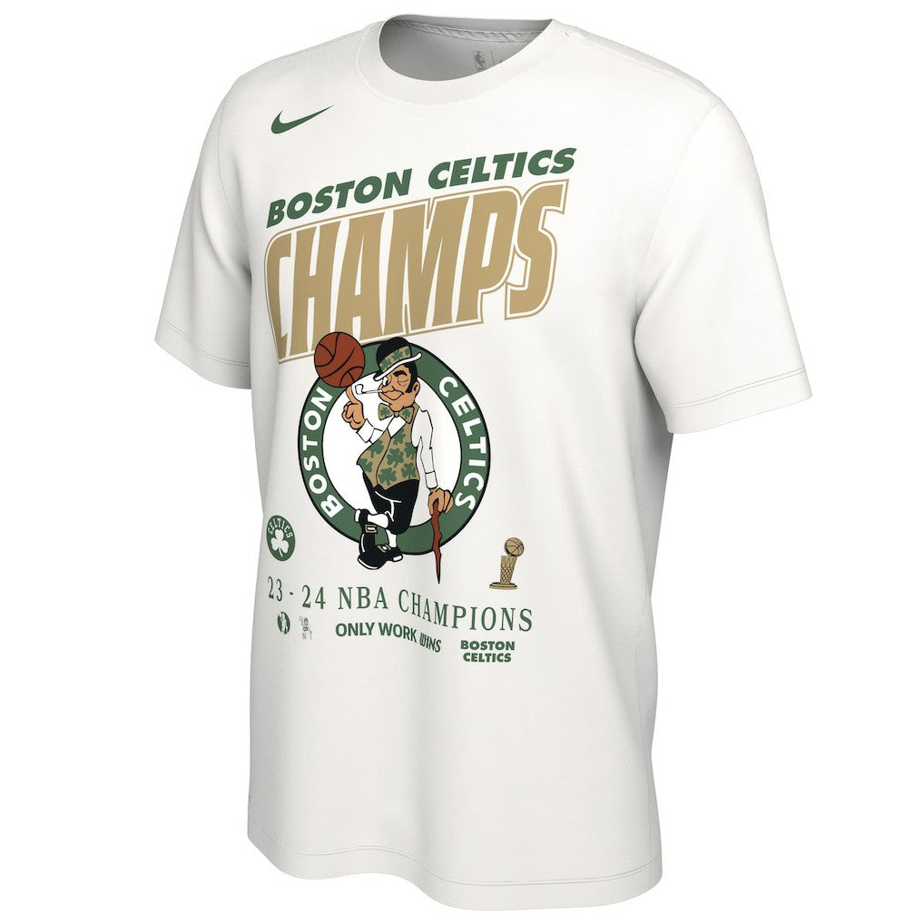 Boston Celtics 2024 NBA Finals Champions Celebration Roster T-Shirt White | Nike online