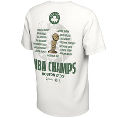 Boston Celtics 2024 NBA Finals Champions Celebration Roster T-Shirt White | Nike online