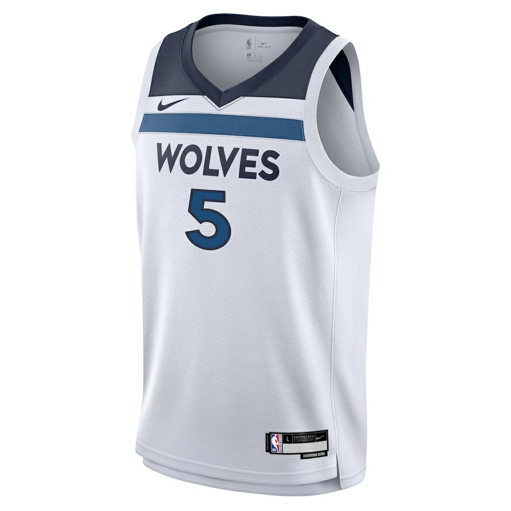 Anthony Edwards Minnesota Timberwolves Youth Swingman Jersey Association Edition White | Nike online