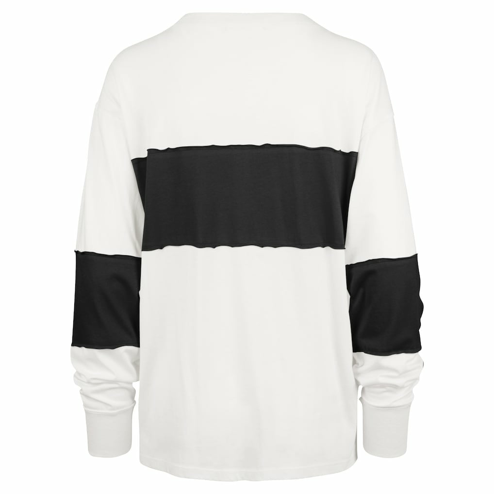 47 brand Las Vegas Raiders '47 Women's Clubhouse Pride Taylor Long Sleeve T-Shirt Cream
