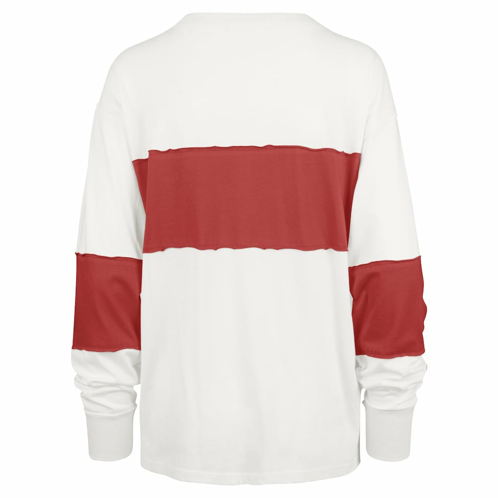 47 brand San Francisco 49ers '47 Women's Clubhouse Pride Taylor Long Sleeve T-Shirt Cream
