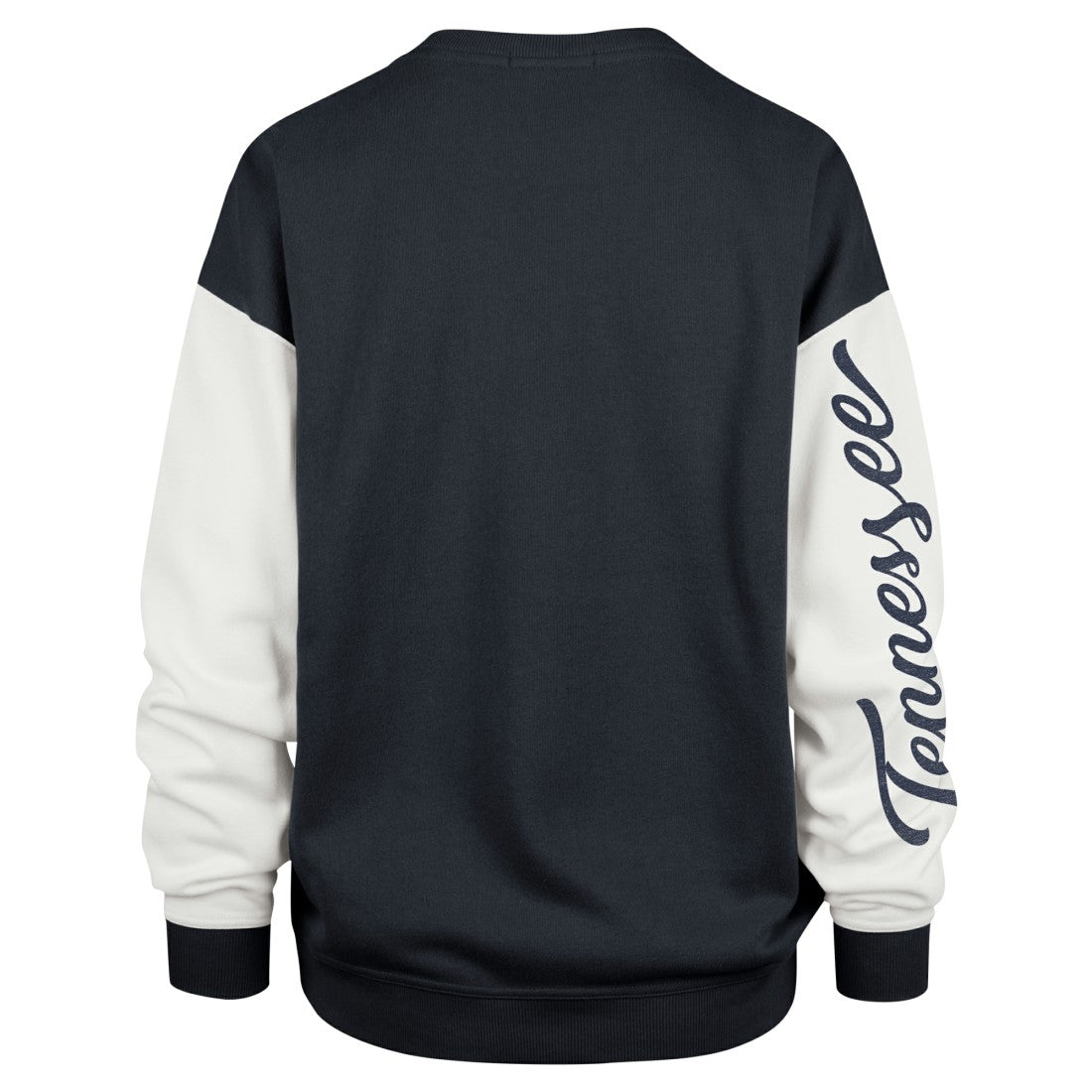 47 brand Tennessee Titans '47 Women's Double Header Rise Andie Pullover Sweatshirt Navy
