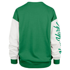 47 brand New York Jets '47 Women's Double Header Rise Andie Pullover Sweatshirt Green