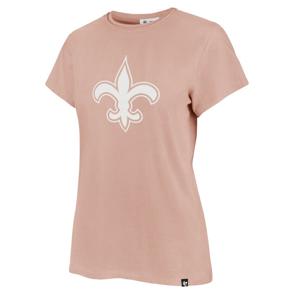 47 brand New Orleans Saints '47 Women's Premier Frankie T-Shirt Light Pink