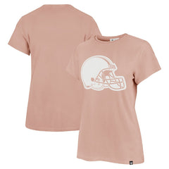 47 brand Cleveland Browns '47 Women's Premier Frankie T-Shirt Light Pink