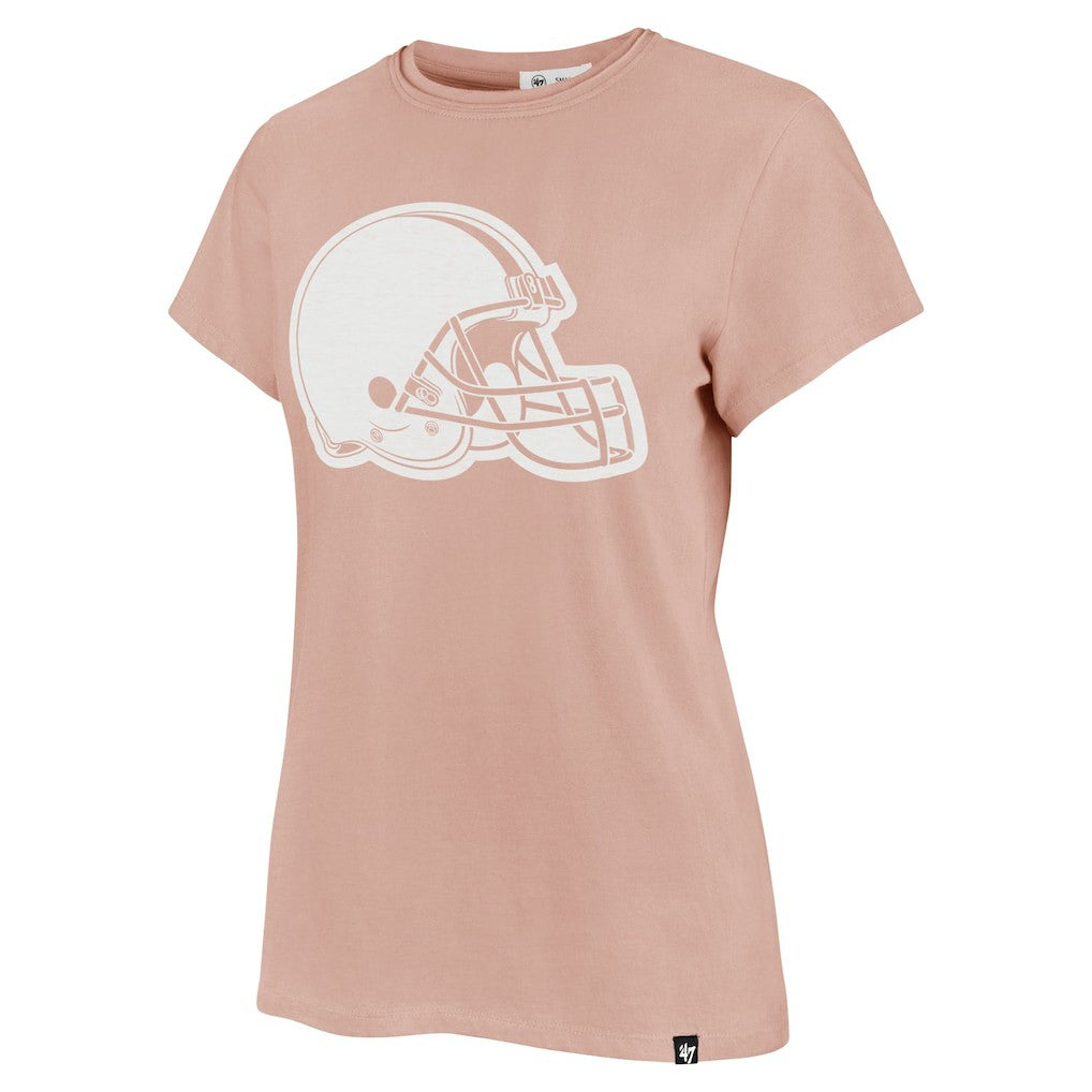 47 brand Cleveland Browns '47 Women's Premier Frankie T-Shirt Light Pink