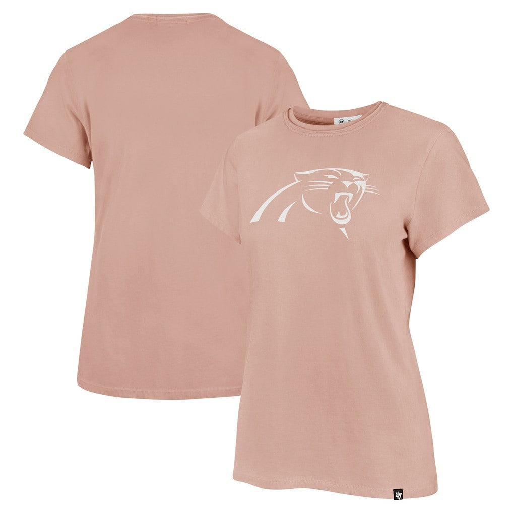 47 brand Carolina Panthers '47 Women's Premier Frankie T-Shirt Light Pink