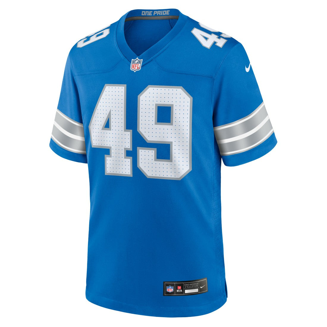 Nike Hogan Hatten Detroit Lions Game Jersey Blue