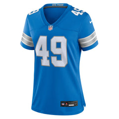 Nike Hogan Hatten Detroit Lions Women's Game Jersey Blue