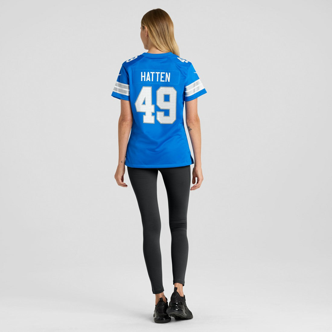 Nike Hogan Hatten Detroit Lions Women's Game Jersey Blue