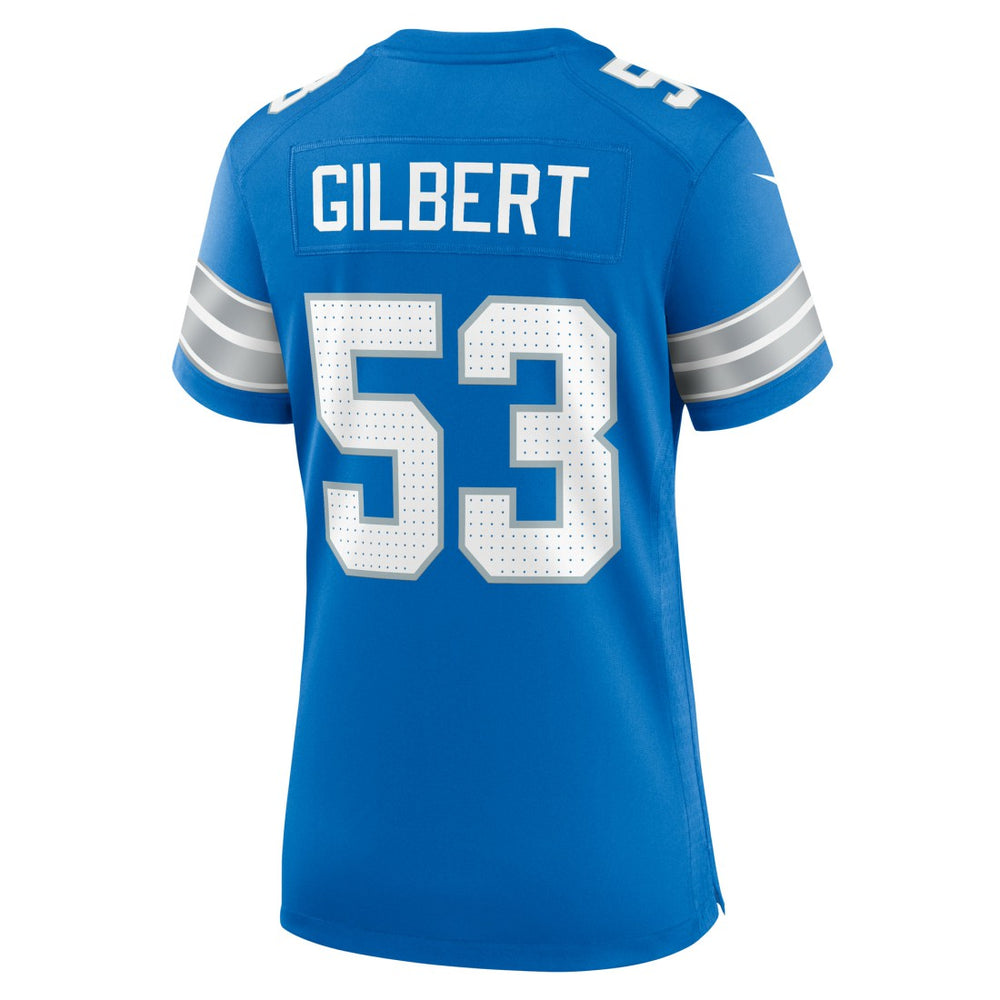 Nike DaRon Gilbert Detroit Lions Women's Game Jersey Blue