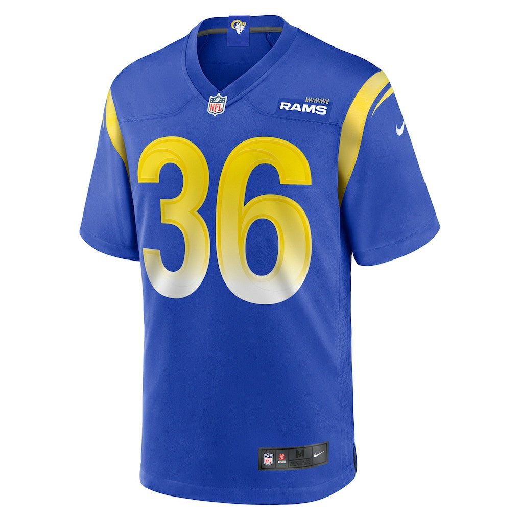 Nike Charles Woods Los Angeles Rams Game Jersey Royal