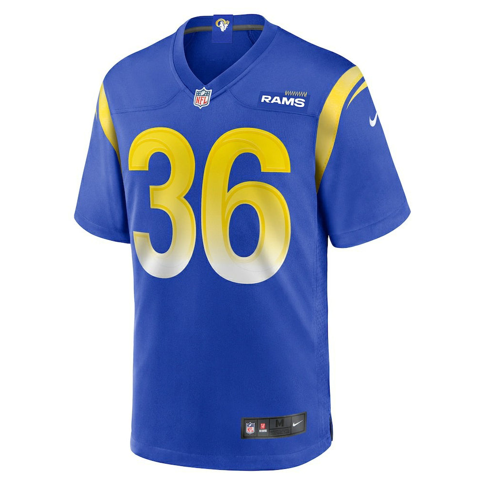 Nike Charles Woods Los Angeles Rams Game Jersey Royal