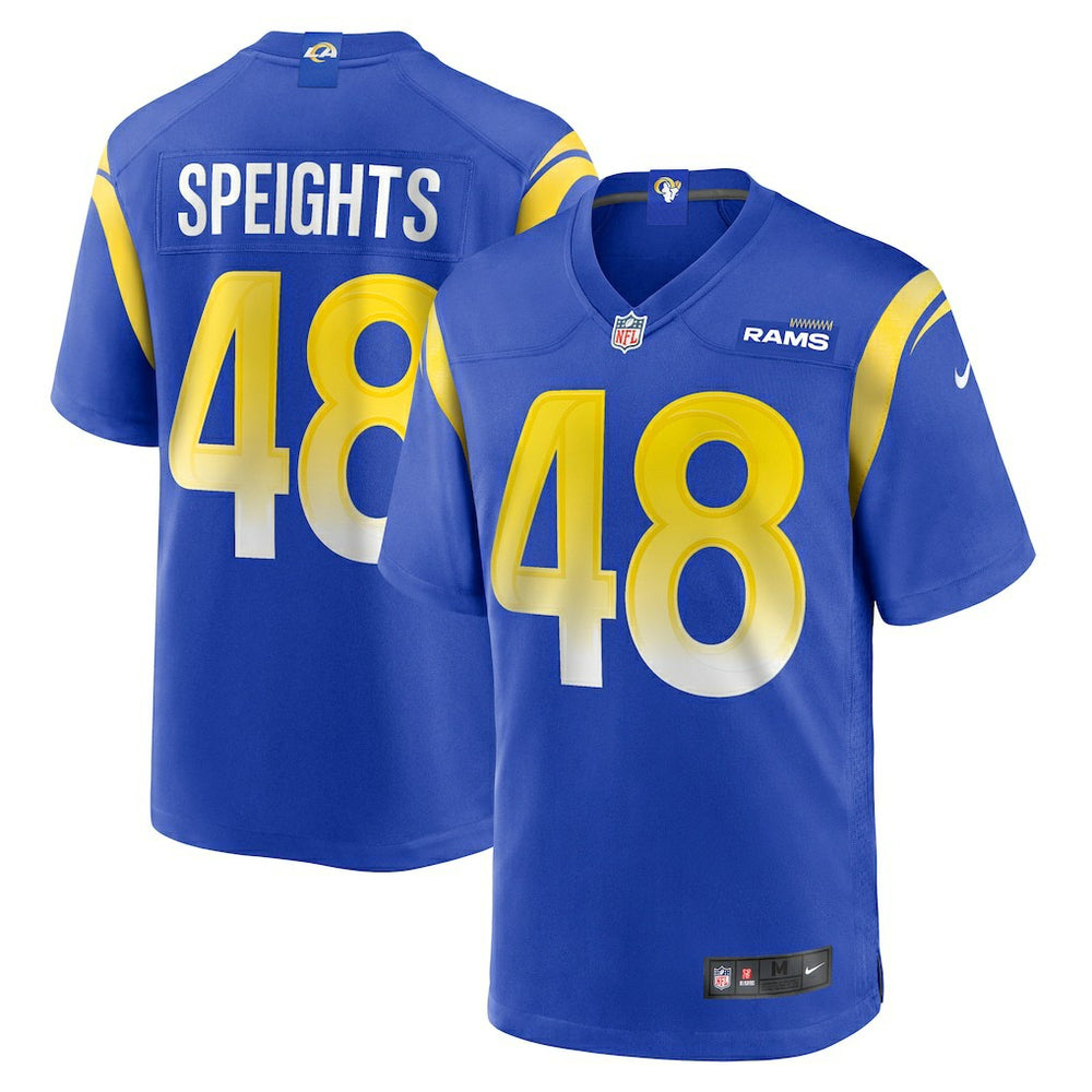 Nike Omar Speights Los Angeles Rams Game Jersey Royal