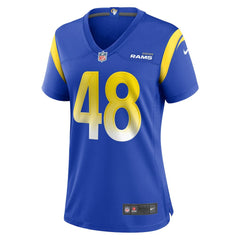 Nike Omar Speights Los Angeles Rams Women's Game Jersey Royal