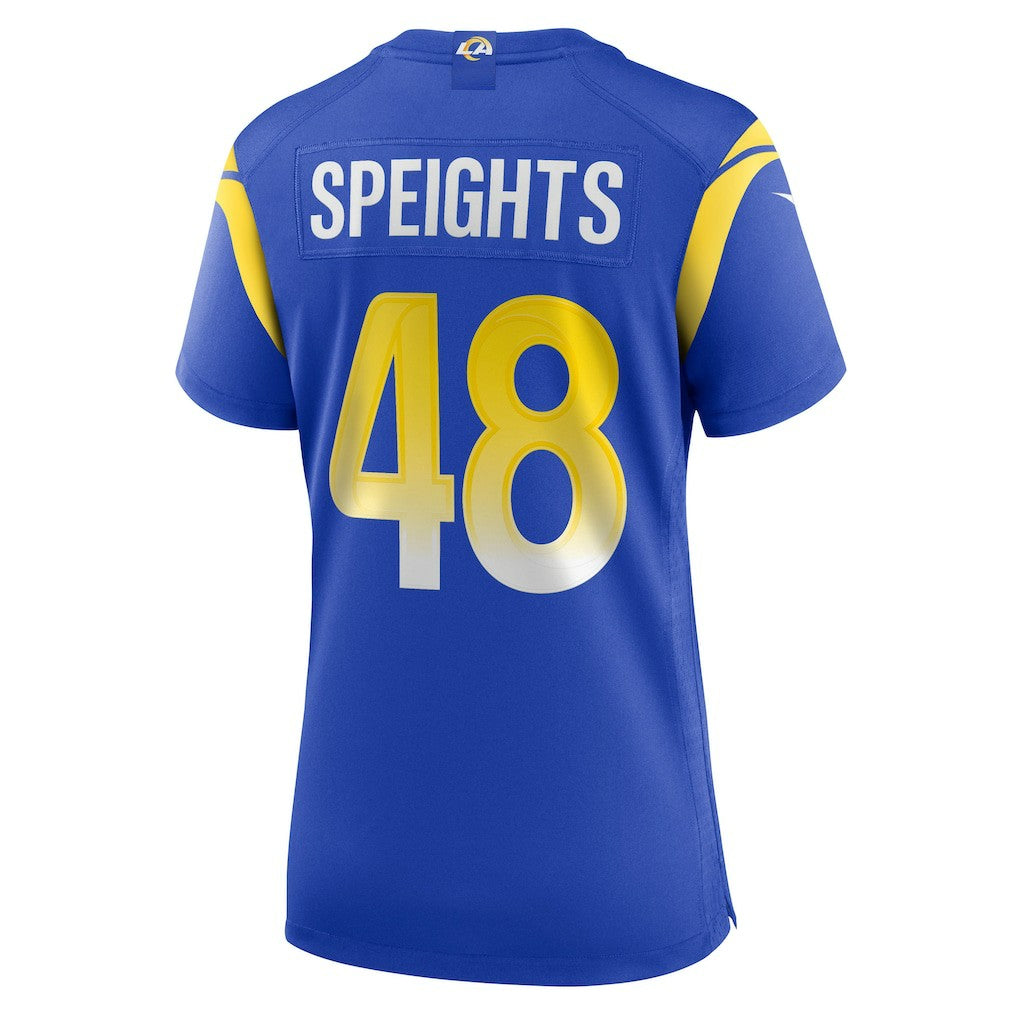 Nike Omar Speights Los Angeles Rams Women's Game Jersey Royal