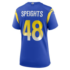 Nike Omar Speights Los Angeles Rams Women's Game Jersey Royal