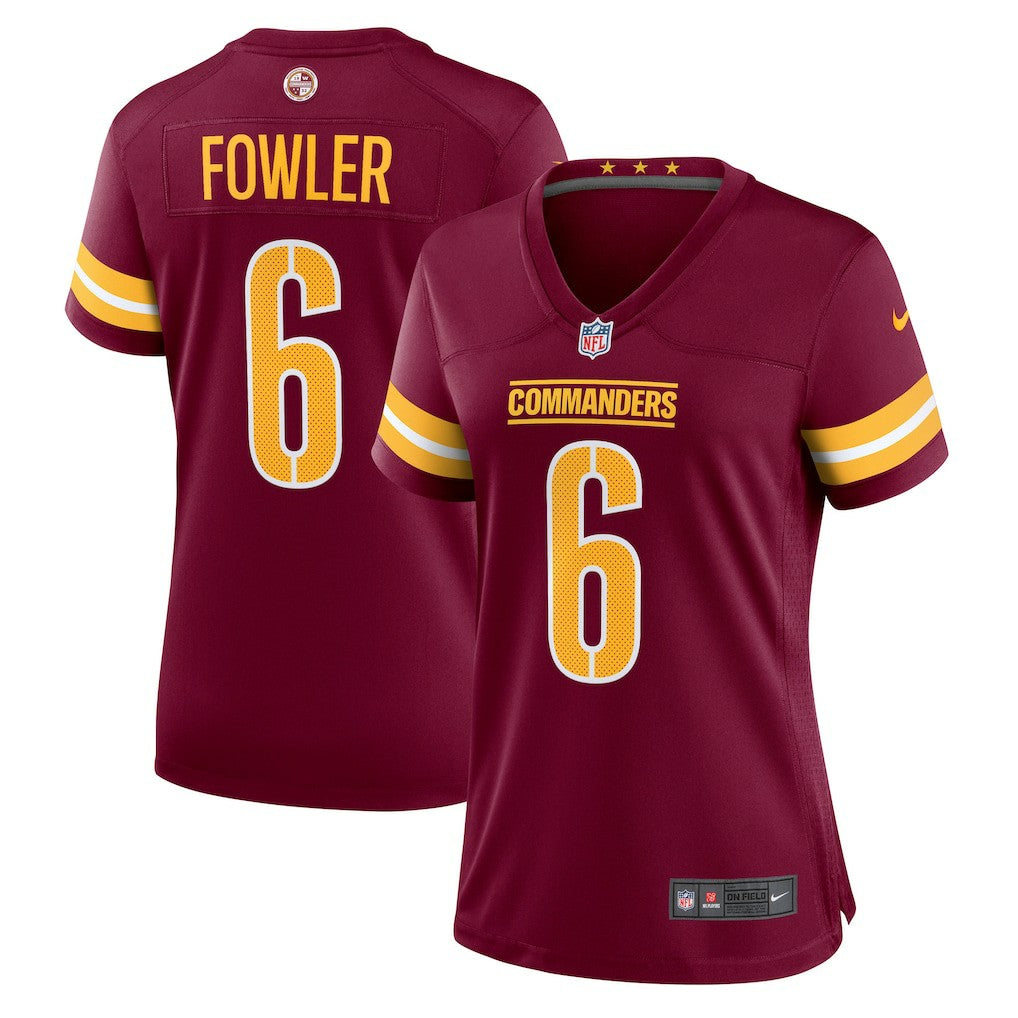 Nike Dante Fowler Jr. Washington Commanders Women's Game Jersey Burgundy