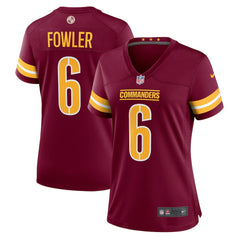 Nike Dante Fowler Jr. Washington Commanders Women's Game Jersey Burgundy