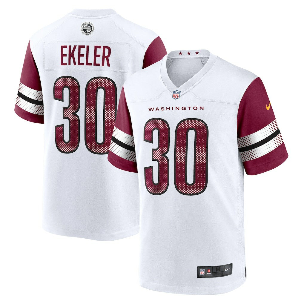Nike Austin Ekeler Washington Commanders Game Jersey White