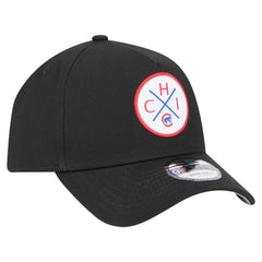 Chicago Cubs New Era 9FORTY A-Frame Adjustable Hat - Black - New Era Online