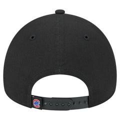 Chicago Cubs New Era 9FORTY A-Frame Adjustable Hat - Black - New Era Online