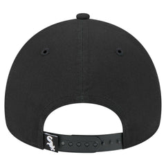 Chicago White Sox New Era 9FORTY A-Frame Adjustable Hat - Black - New Era Lifestyle