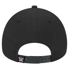 Pittsburgh Pirates New Era 9FORTY A-Frame Adjustable Hat - Black - New Era Discount