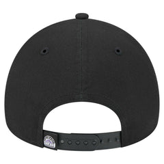 Colorado Rockies New Era 9FORTY A-Frame Adjustable Hat - Black - New Era Lifestyle