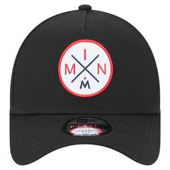 Minnesota Twins New Era 9FORTY A-Frame Adjustable Hat - Black - New Era Discount