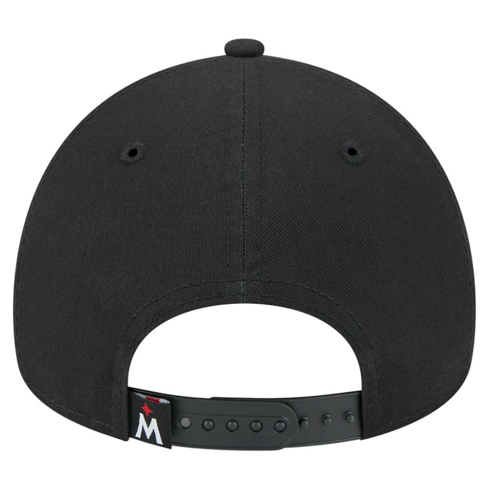 Minnesota Twins New Era 9FORTY A-Frame Adjustable Hat - Black - New Era Discount