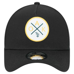 Oakland Athletics New Era 9FORTY A-Frame Adjustable Hat - Black - New Era on Sale