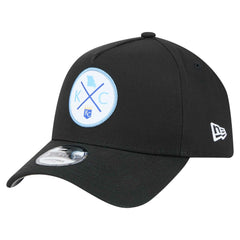 Kansas City Royals New Era 9FORTY A-Frame Adjustable Hat - Black - New Era Online