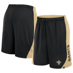 Fanatics New Orleans Saints No Defense Shorts Black