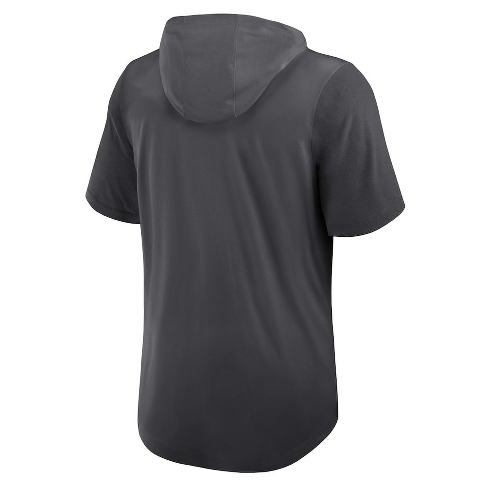 Nike Miami Dolphins Tri-Blend Performance Hoodie T-Shirt Anthracite