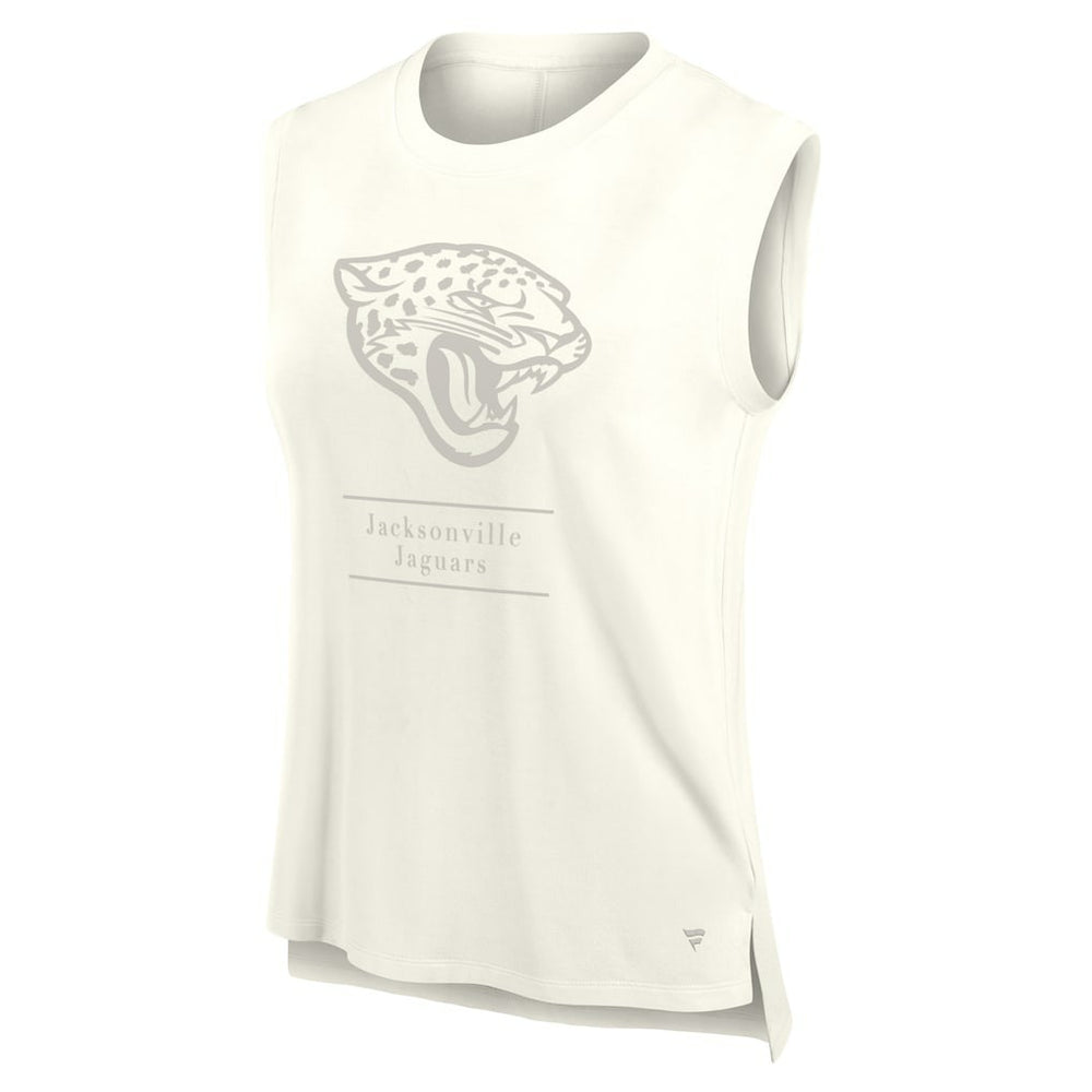 Fanatics Jacksonville Jaguars Women's Studio Embrace Tank Top Cream