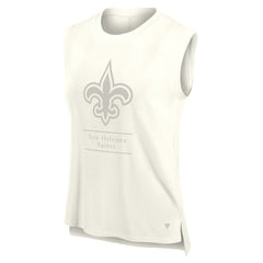 Fanatics New Orleans Saints Women's Studio Embrace Tank Top Cream