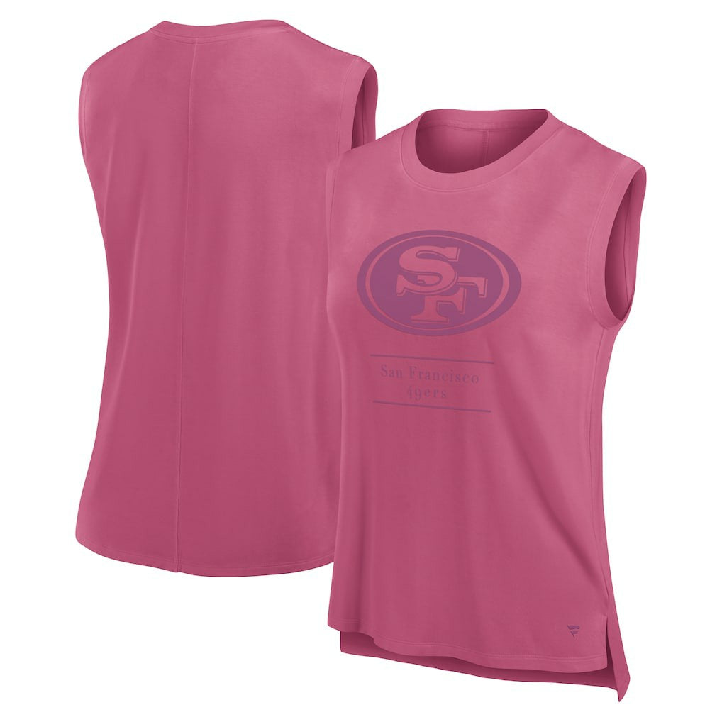 Fanatics San Francisco 49ers Women's Studio Embrace Tank Top Pink