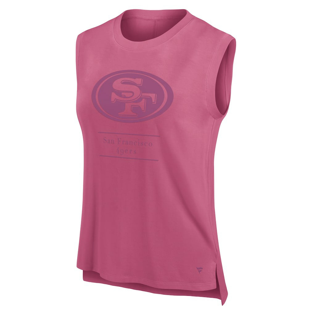 Fanatics San Francisco 49ers Women's Studio Embrace Tank Top Pink