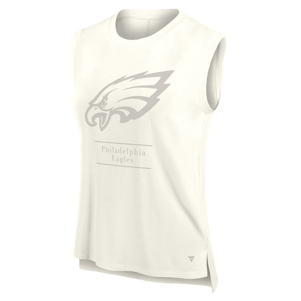 Fanatics Philadelphia Eagles Women's Studio Embrace Tank Top Cream