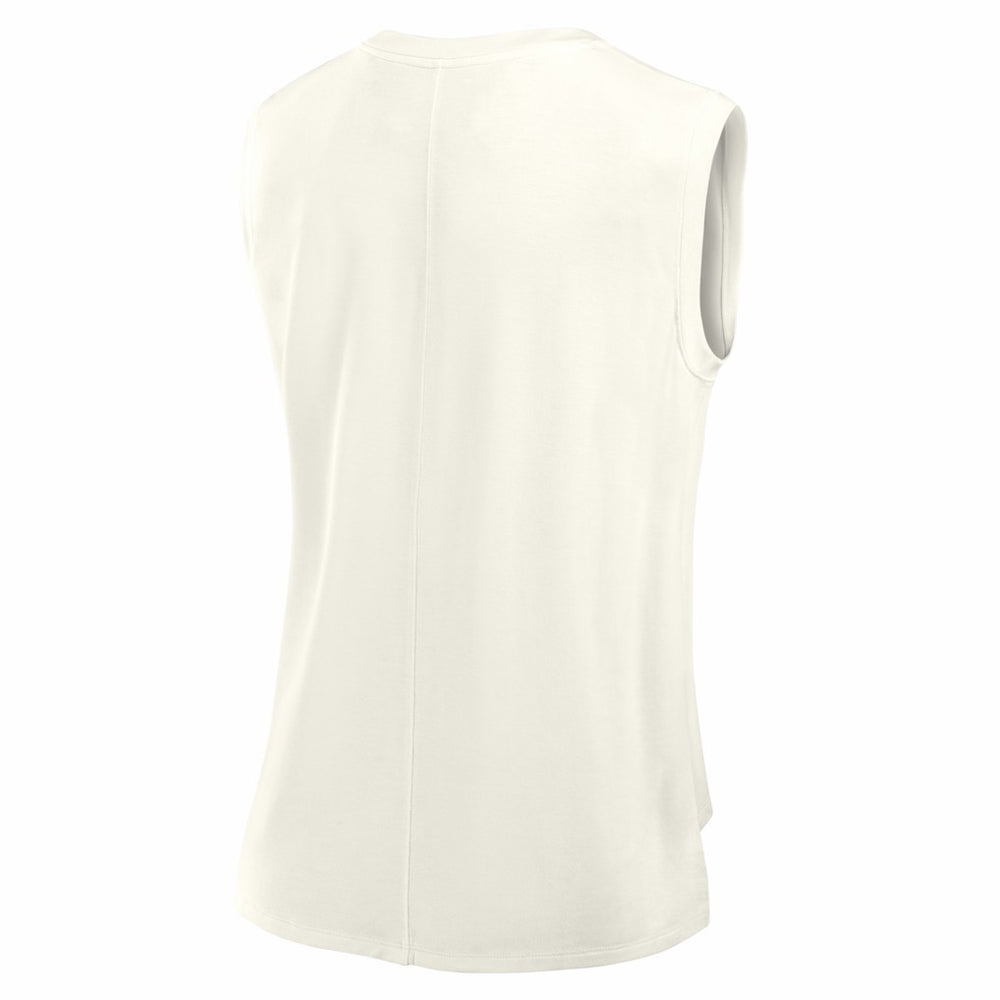 Fanatics Pittsburgh Steelers Women's Studio Embrace Tank Top Cream
