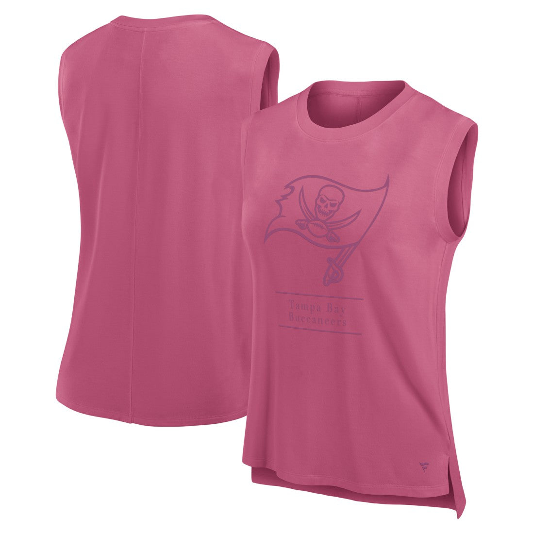 Fanatics Tampa Bay Buccaneers Women's Studio Embrace Tank Top Pink