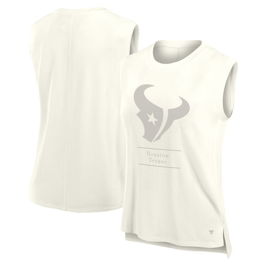 Fanatics Houston Texans Women's Studio Embrace Tank Top Cream