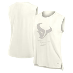 Fanatics Houston Texans Women's Studio Embrace Tank Top Cream